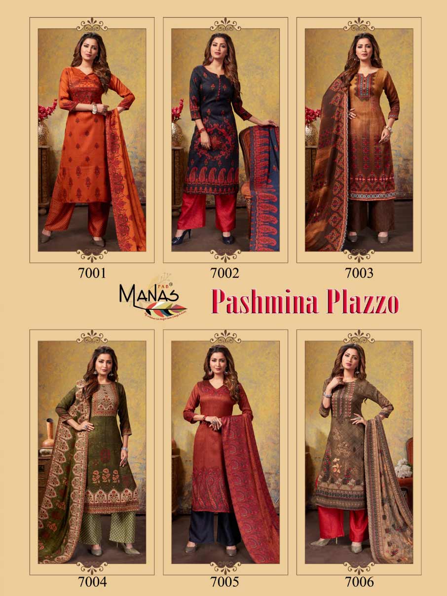 Pashmina Plazo Manas Digital Print Wholesale Kurti Pashmina Plazo Manas Digital Print Wholesale Kurti